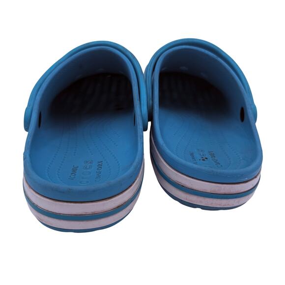 Crocs Men\'s Bayaband Turquoise Blue Clogs Sandals Size 13 main image 5